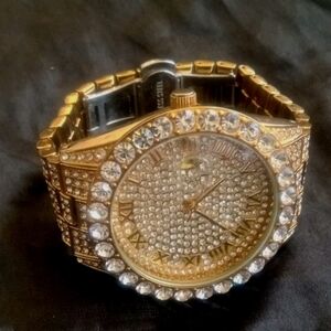 Gold and Silver Women's Jewelry Watch